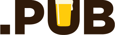 Логотип домена pub